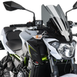 Load image into Gallery viewer, PUIG New Generation Windscreen - 18-1/8" - Dark Smoke - Z650 9369F - Main Product View