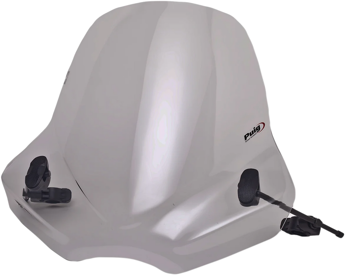 PUIG New Generation Windscreen - 18-7/8" - Clear 5267W - Side View