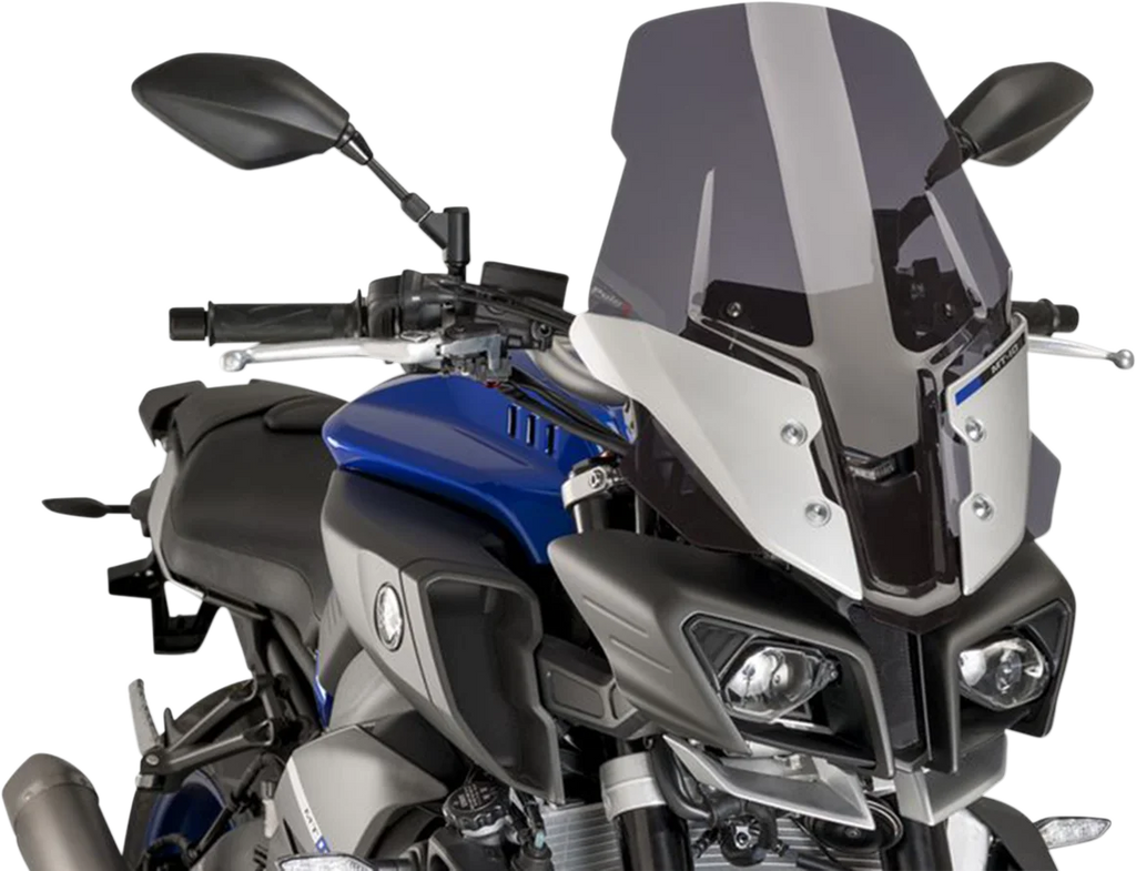 PUIG New Generation Windscreen - 19-3/4" - Dark Smoke - MT10 8918F - Main Product View