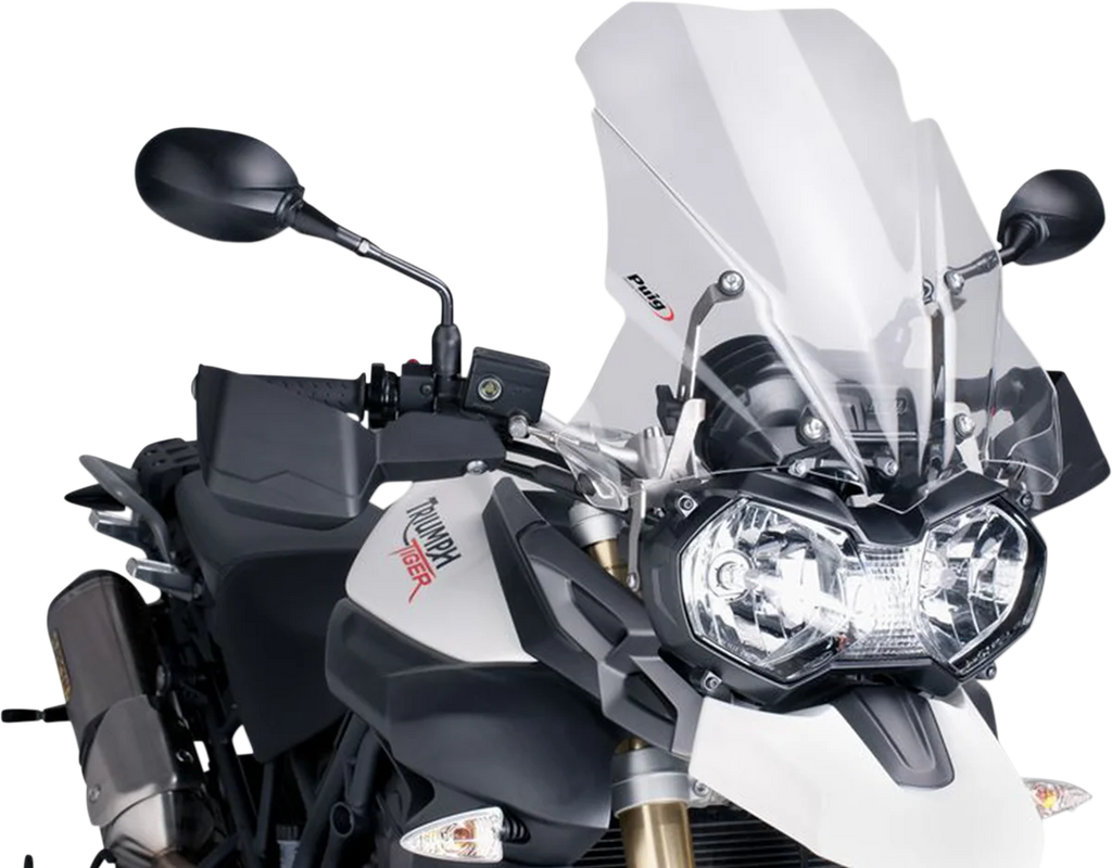 PUIG New Generation Windscreen - 19-3/8" - Smoke - Tiger 800 5652W - Main Product View