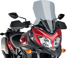 Load image into Gallery viewer, PUIG New Generation Windscreen - 21-1/4" - Smoke - V-Strom 650 5895H - Main Product View
