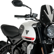Load image into Gallery viewer, PUIG New Generation Windscreen - Black - Trident 660 20638N - Side View