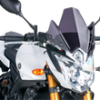 Load image into Gallery viewer, PUIG New Generation Windscreen - Dark Smoke - FZ8 5872F - Main Product View