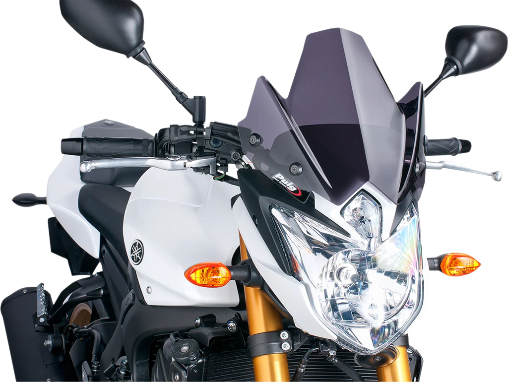 PUIG New Generation Windscreen - Dark Smoke - FZ8 5872F - Main Product View