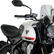 Load image into Gallery viewer, PUIG New Generation Windscreen - Smoke - Trident 660 20638H - Side View