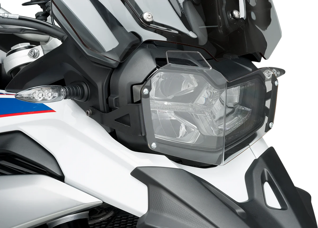 PUIG Protective Headlight Cover - BMW - Clear 9762W - Back View