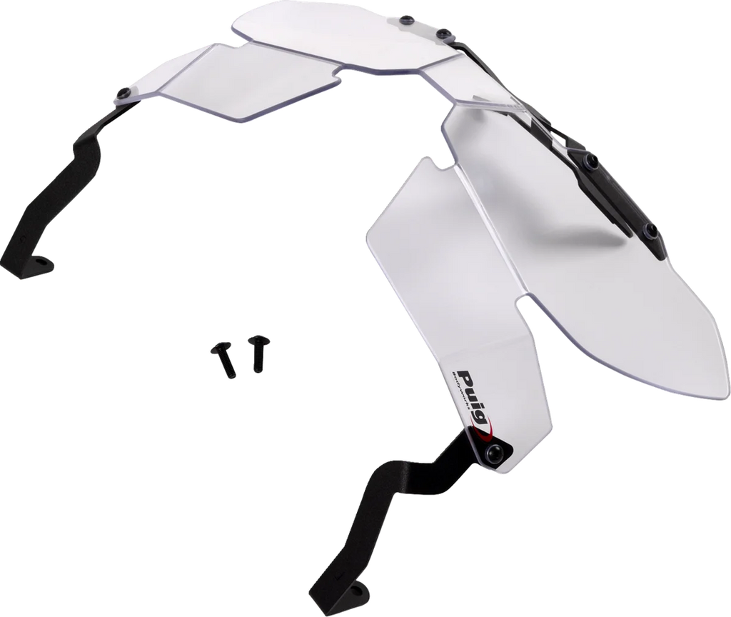 PUIG Protective Headlight Cover - Honda - Clear 3821W - Main Product View