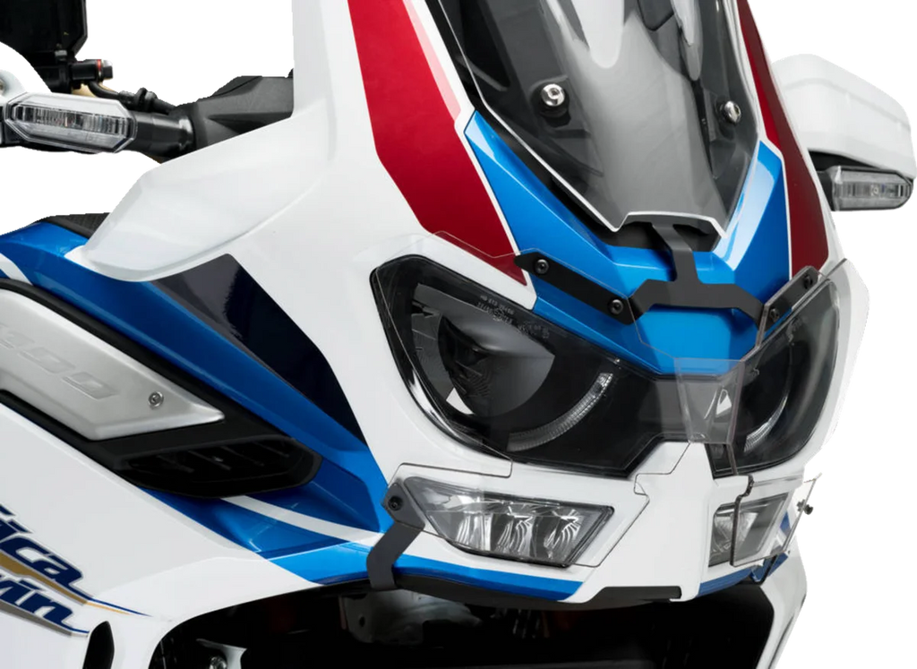 PUIG Protective Headlight Cover - Honda - Clear 3821W - Back View