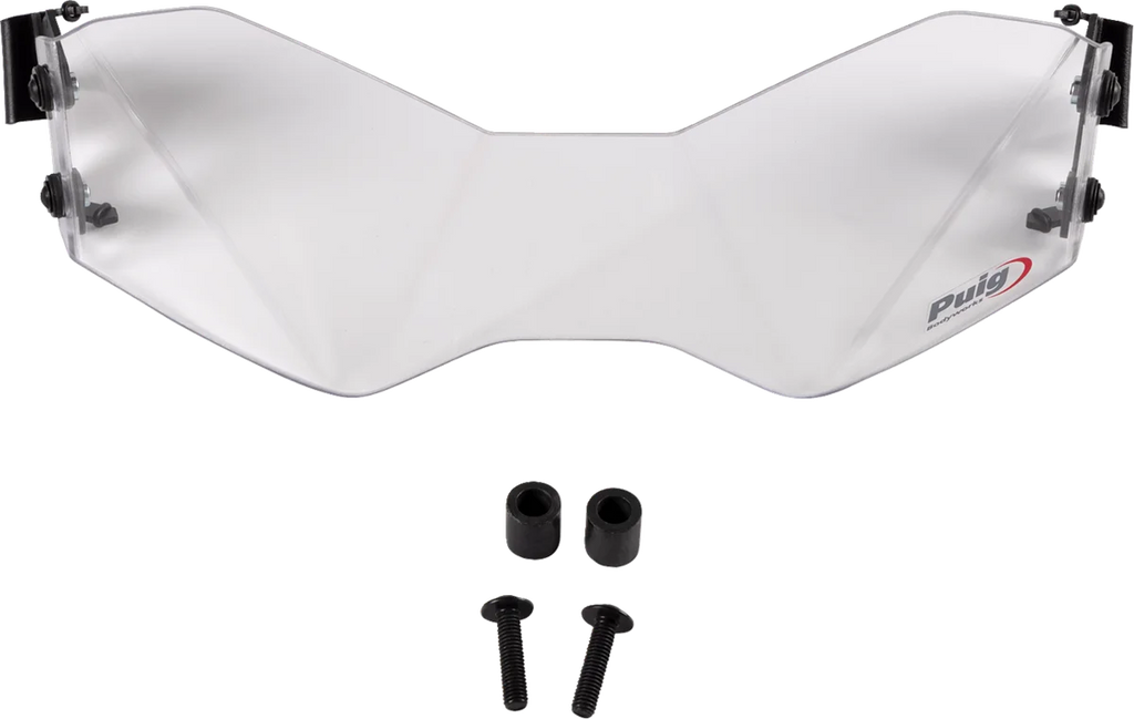 PUIG Protective Headlight Cover - Triumph - Clear 20377W - Main Product View