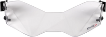 Load image into Gallery viewer, PUIG Protective Headlight Cover - Triumph - Clear 20377W - Side View