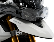 Load image into Gallery viewer, PUIG Protective Headlight Cover - Triumph - Clear 20377W - Back View