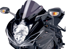 Load image into Gallery viewer, PUIG Race Windscreen - 11" - Dark Smoke - GSXR6/7 5605F - Main Product View