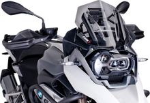 Load image into Gallery viewer, PUIG Race Windscreen - 12-1/2" - Dark Smoke - BMW 6487F - Main Product View