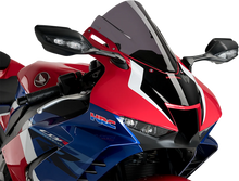 Load image into Gallery viewer, PUIG Race Windscreen - 12-1/2" - Smoke - RS 660 20571H - Side View