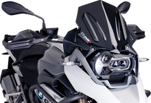 Load image into Gallery viewer, PUIG Race Windscreen - 12-1/4" - Black - BMW 6487N - Main Product View