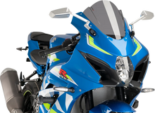 Load image into Gallery viewer, PUIG Race Windscreen - 12-1/4" - Dark Smoke - Suzuki 9013F - Main Product View