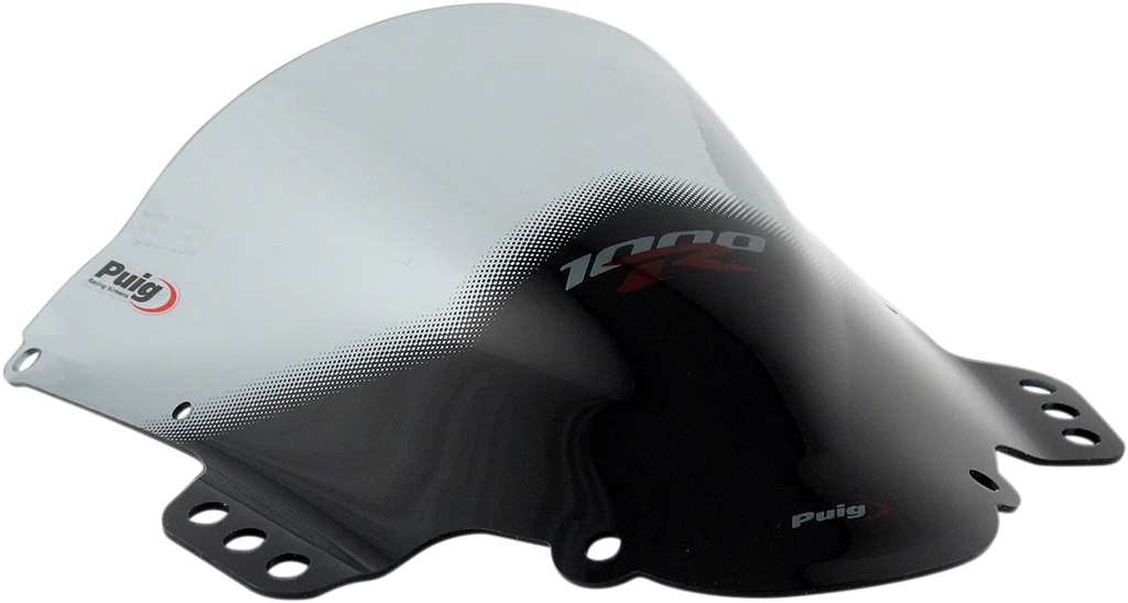 PUIG Race Windscreen - 12-1/4" - Smoke - GSX-R 1000 2072H - Main Product View