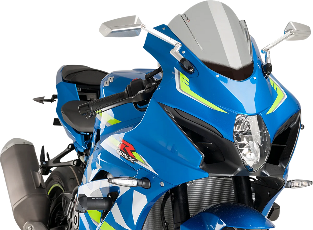PUIG Race Windscreen - 12-1/4" - Smoke - Suzuki 9013H - Main Product View