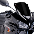 Load image into Gallery viewer, PUIG Race Windscreen - 12-3/8" - Black - CBR500RR 6479N - Main Product View