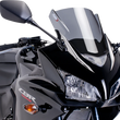 Load image into Gallery viewer, PUIG Race Windscreen - 12-3/8" - Dark Smoke - CBR500RR 6479F - Side View