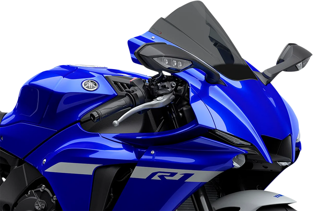PUIG Race Windscreen - 13-1/4" - Dark Smoke - YZF-R1 3826F - Main Product View
