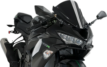 Load image into Gallery viewer, PUIG Race Windscreen - 13-3/4" - Black - ZX-6R 3177N - Main Product View