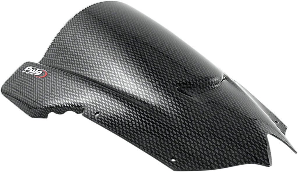 PUIG Race Windscreen - 13-3/4" - Carbon - YZF-R6 4635C - Main Product View