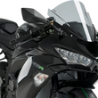 Load image into Gallery viewer, PUIG Race Windscreen - 13-3/4" - Smoke - ZX-6R 3177H - Main Product View