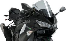 Load image into Gallery viewer, PUIG Race Windscreen - 13-3/4" - Smoke - ZX-6R 3177H - Main Product View