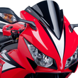 Load image into Gallery viewer, PUIG Race Windscreen - 13-3/8" - Black - CBR1000RR 5994N - Main Product View