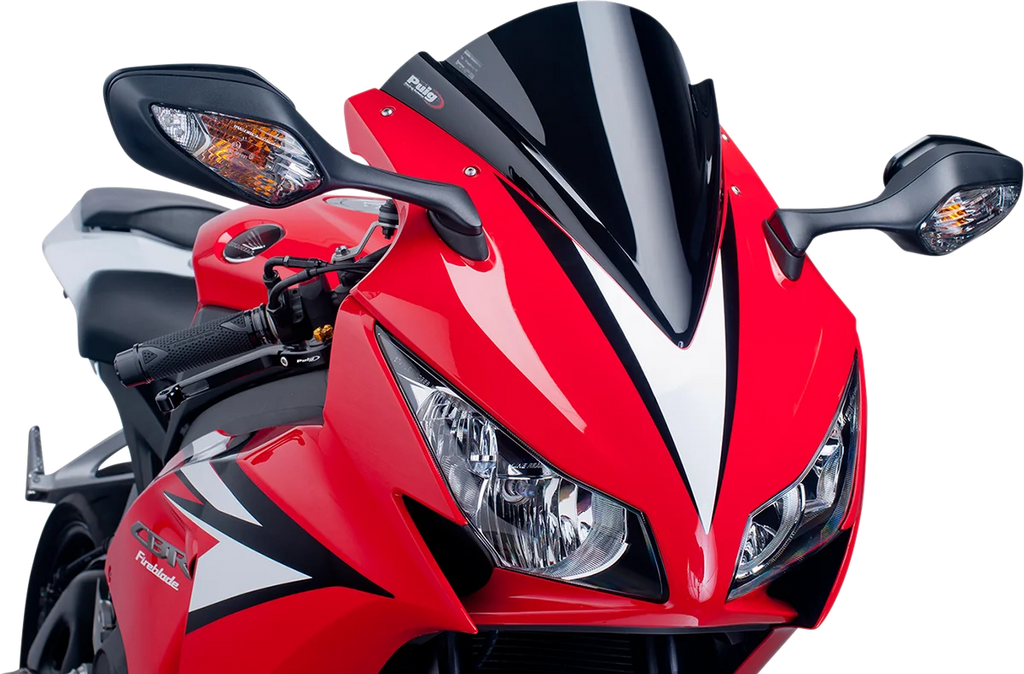 PUIG Race Windscreen - 13-3/8" - Black - CBR1000RR 5994N - Main Product View
