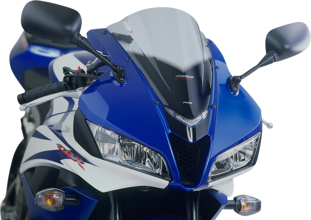 PUIG Race Windscreen - 13-3/8" - Clear - CBR600RR 4356W - Side View