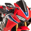 Load image into Gallery viewer, PUIG Race Windscreen - 13" - Black - Honda 9407N - Main Product View
