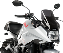 Load image into Gallery viewer, PUIG Race Windscreen - 13" - Dark Smoke - YZF-R3 3737F - Main Product View