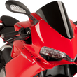 Load image into Gallery viewer, PUIG Race Windscreen - 14-1/2" - Black - Panigale 7621N - Main Product View