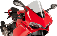 Load image into Gallery viewer, PUIG Race Windscreen - 14-1/2" - Clear - Panigale 7621W - Main Product View