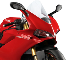 Load image into Gallery viewer, PUIG Race Windscreen - 14-1/2" - Clear - Panigale 7621W - Side View