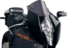 Load image into Gallery viewer, PUIG Race Windscreen - 14-1/2" - Dark Smoke - RC8 4944F - Main Product View