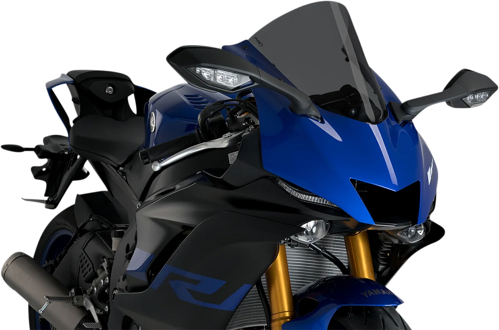 PUIG Race Windscreen - 14-1/2" - Dark Smoke - YZF-R6 3633F - Main Product View