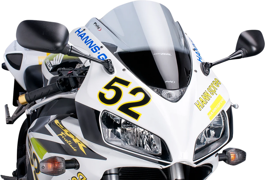 PUIG Race Windscreen - 14-1/2" - Smoke - CBR1000RR 1665H - Main Product View
