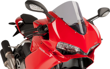 Load image into Gallery viewer, PUIG Race Windscreen - 14-1/2" - Smoke - Panigale 7621H - Main Product View