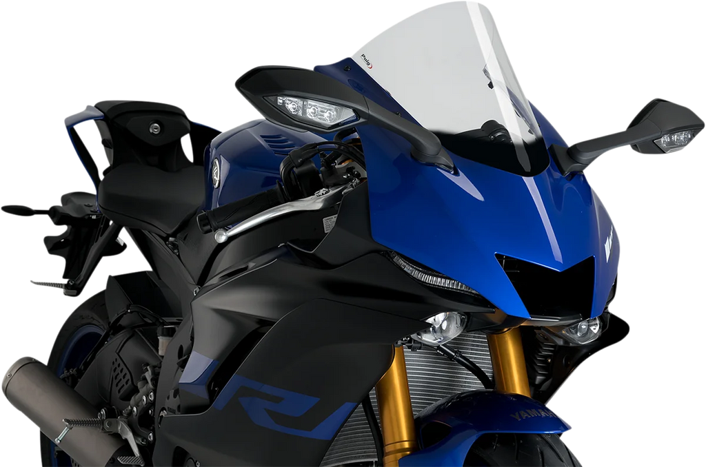 PUIG Race Windscreen - 14-1/2" - Smoke - YZF-R6 3633H - Main Product View