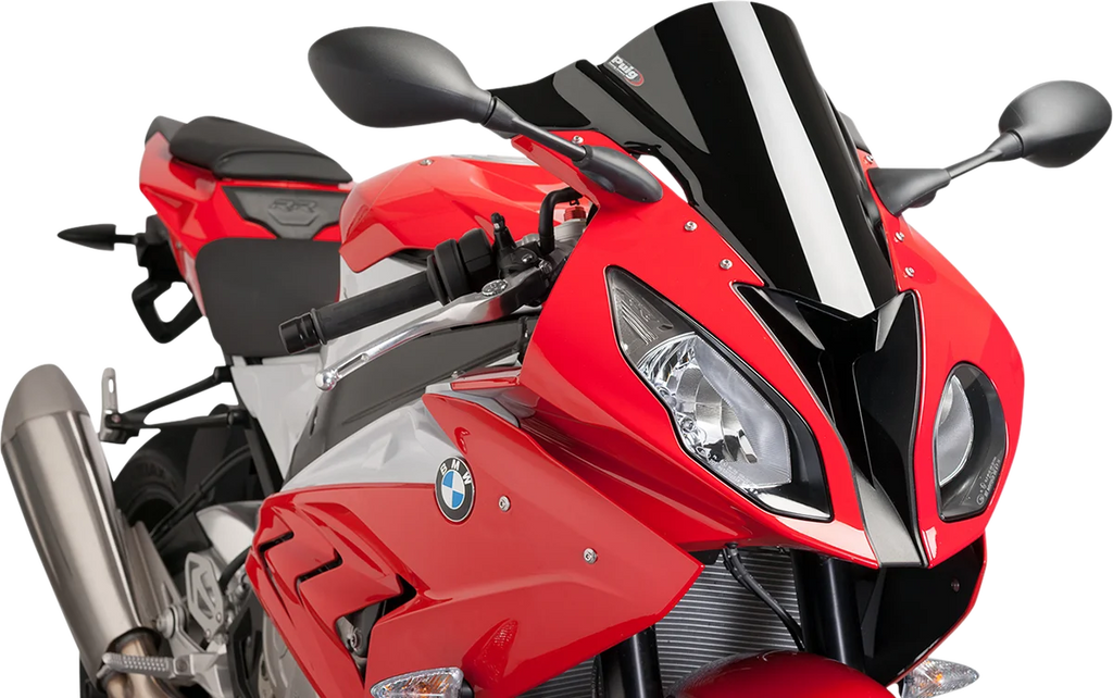 PUIG Race Windscreen - 14-1/4" - Black - S1000RR 7564N - Main Product View