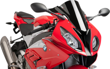 Load image into Gallery viewer, PUIG Race Windscreen - 14-1/4" - Black - S1000RR 7564N - Main Product View