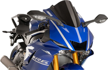Load image into Gallery viewer, PUIG Race Windscreen - 14-1/4&quot; - Black - Yamaha 9723N - Main Product View