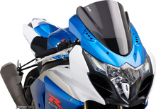 Load image into Gallery viewer, PUIG Race Windscreen - 14-1/4" - Dark Smoke - GSXR1000 4933F - Main Product View