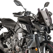 Load image into Gallery viewer, PUIG Race Windscreen - 14-1/4" - Dark Smoke - MT10 8917F - Main Product View