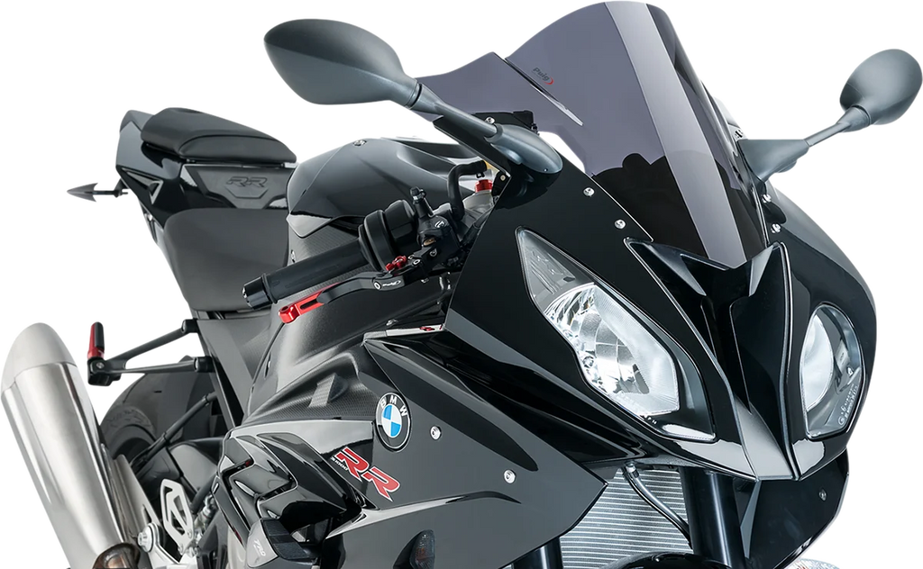 PUIG Race Windscreen - 14-1/4" - Dark Smoke - S1000RR 7564F - Main Product View
