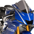 Load image into Gallery viewer, PUIG Race Windscreen - 14-1/4" - Dark Smoke - Yamaha 9723F - Main Product View