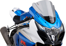 Load image into Gallery viewer, PUIG Race Windscreen - 14-1/4" - Smoke - GSXR1000 4933H - Main Product View